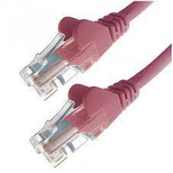 C2G Cat5e Booted Unshielded (UTP) Network Patch Cable - Patch cable - RJ-45 (M) to RJ-45 (M) - 10 m - UTP - CAT 5e - molded, snagless, stranded - pink